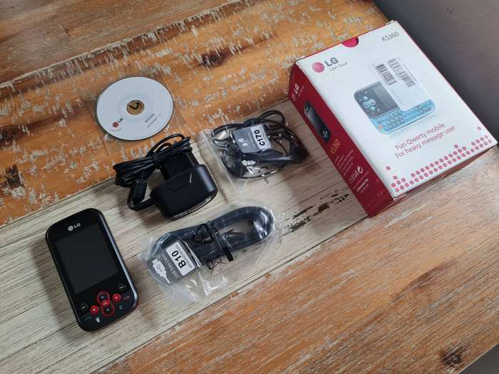 LG KS360 64MB Red