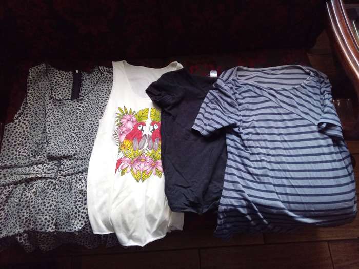 Second hand ladies tops, lingerie and swimwear