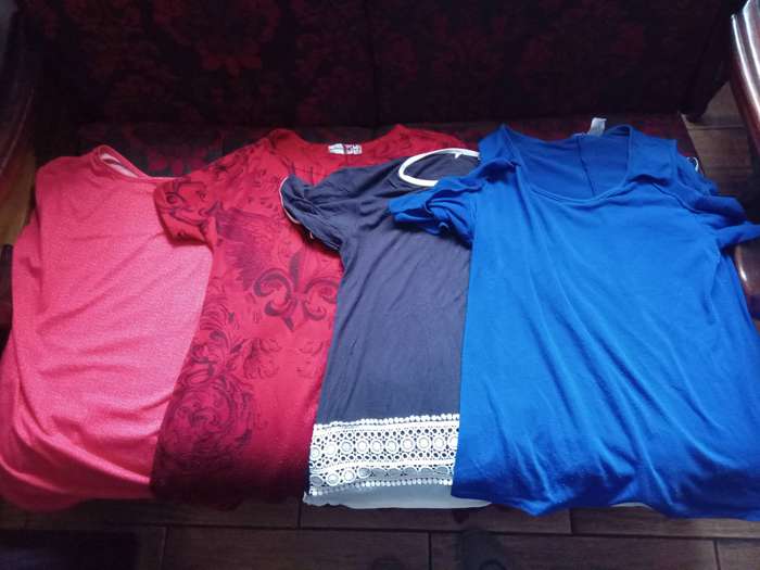 Second hand ladies tops, lingerie and swimwear