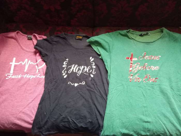 Second hand ladies tops, lingerie and swimwear