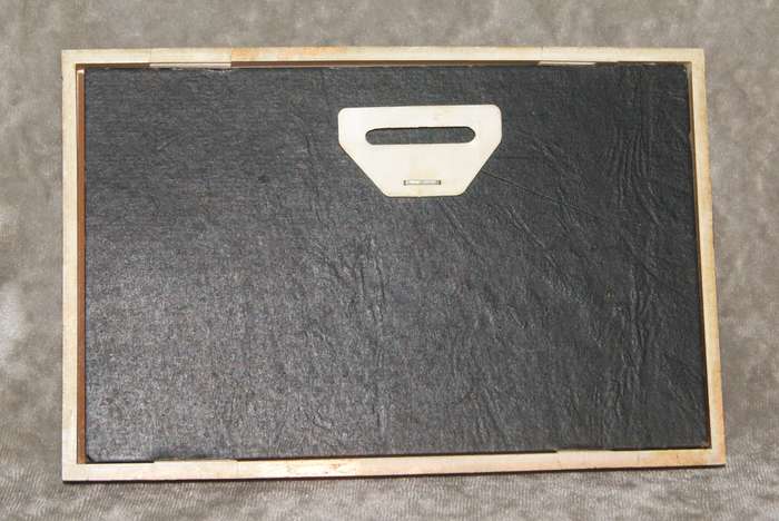 Copper wall hanging plaque "Die Vrug van die Gees"