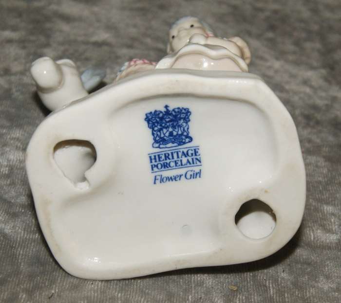 Heritage Porcelain "Flower Girl" figurine