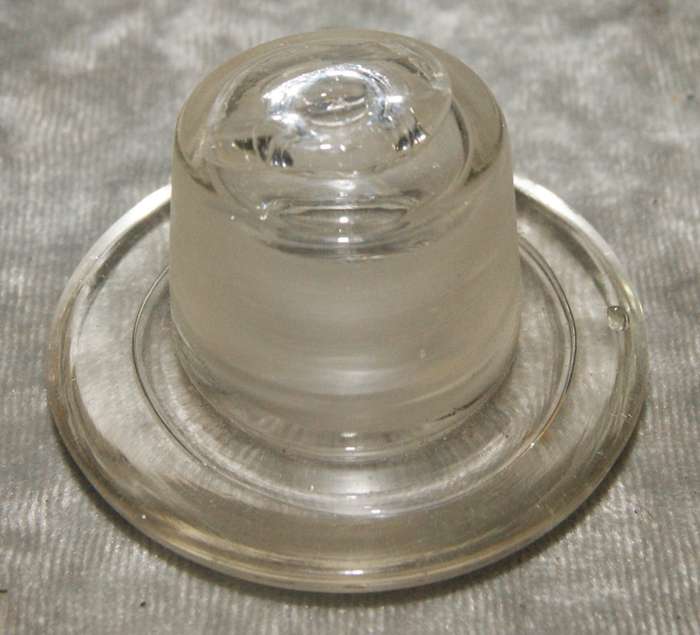 Scientific chemical bottle with ground hand blown glass stopper (300ml)