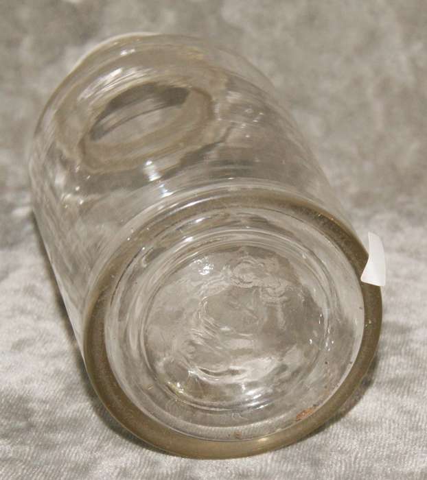 Scientific chemical bottle with ground hand blown glass stopper (300ml)