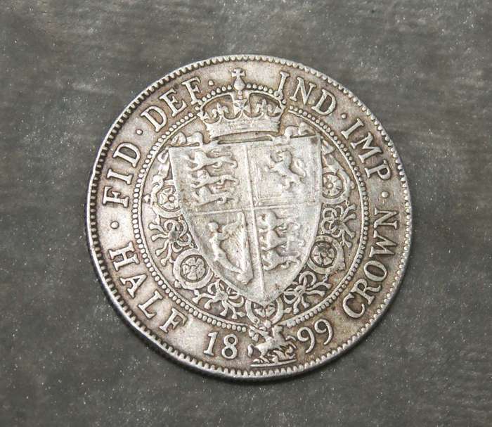 1899 Victoria 3rd portrait coin