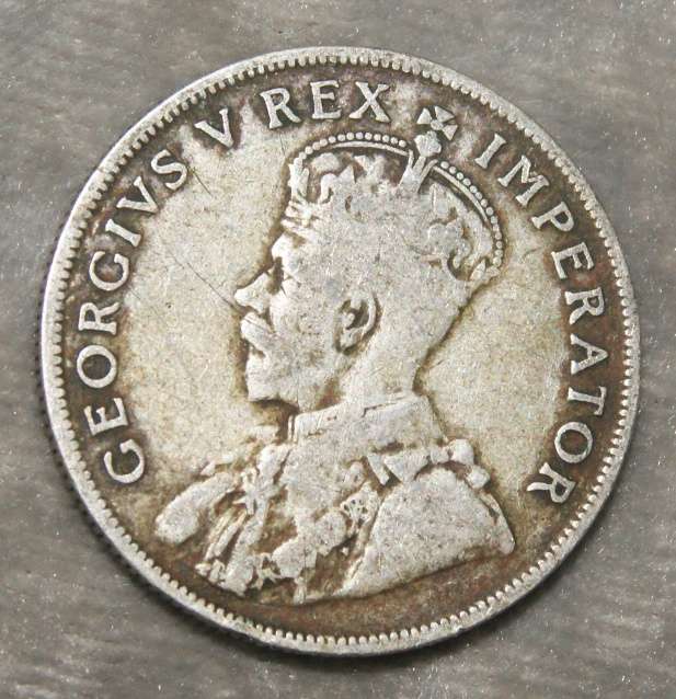 1926 Rare George V South African florin