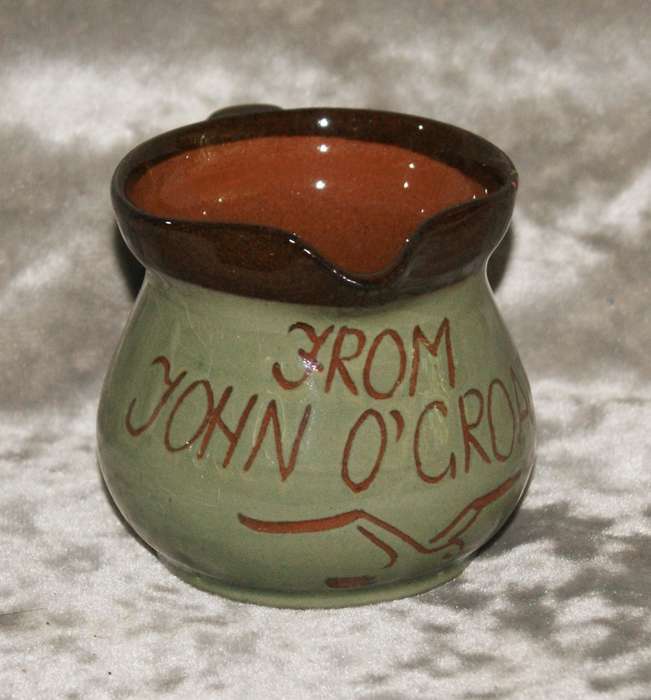 Cobham Pottery from John O'Groats milk jug