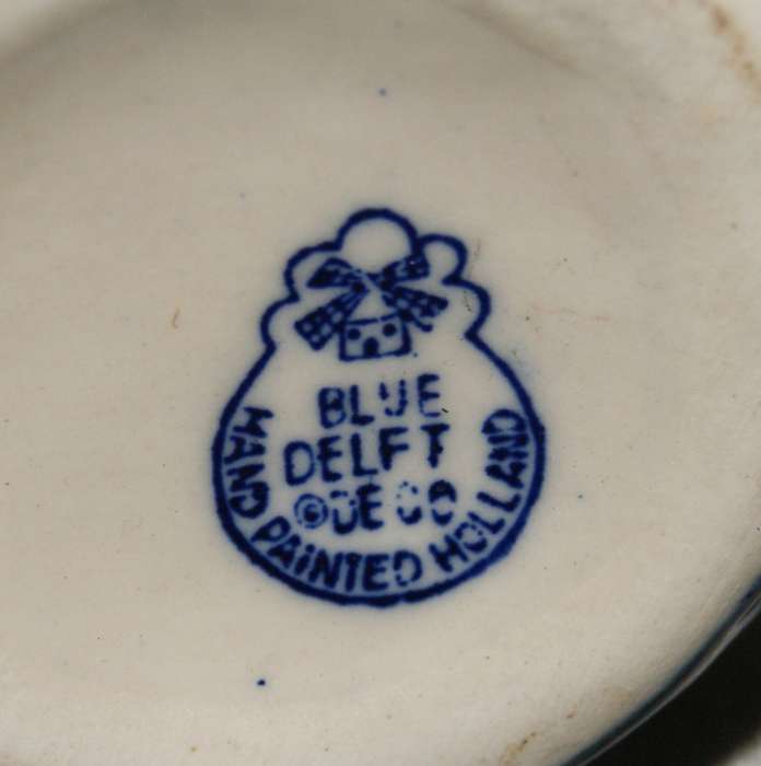 Blue Delft hand painted Holland votif candle holder