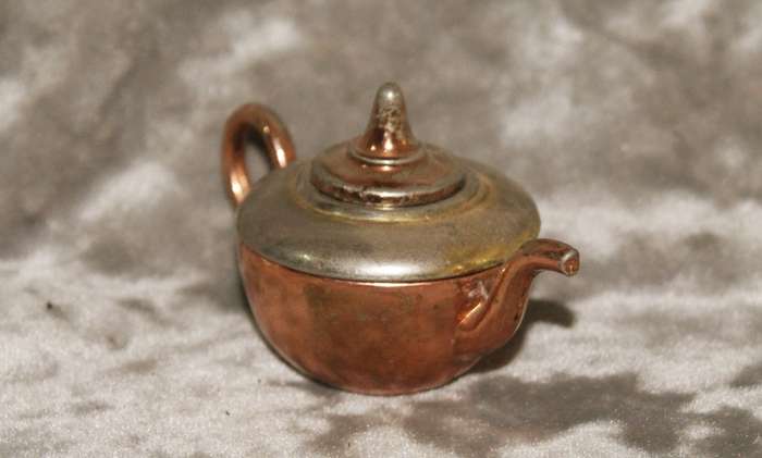 Miniature copper kettle
