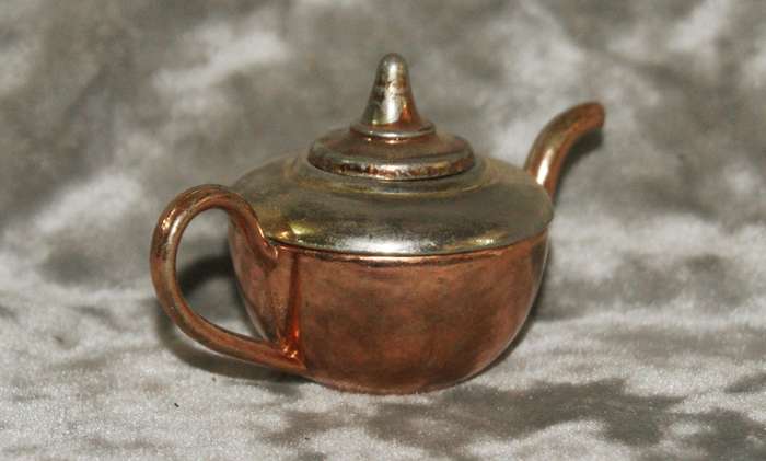 Miniature copper kettle