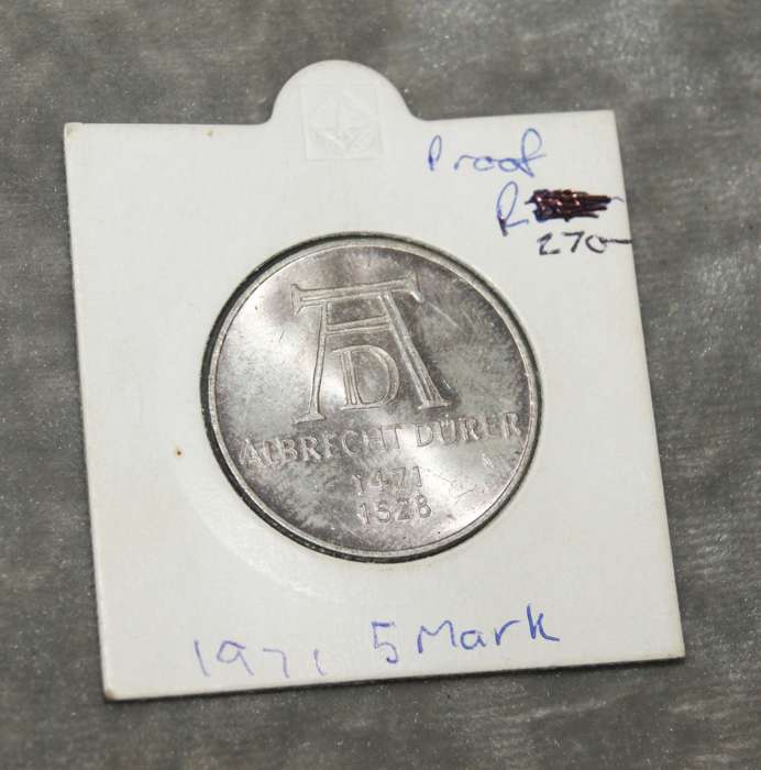 1971 "Albrecht Dures" proof commemorative coin (62.5% silver)