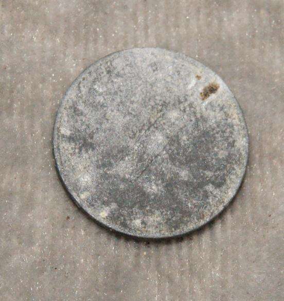 1943 1 Reichspfennig G mint mark XF
