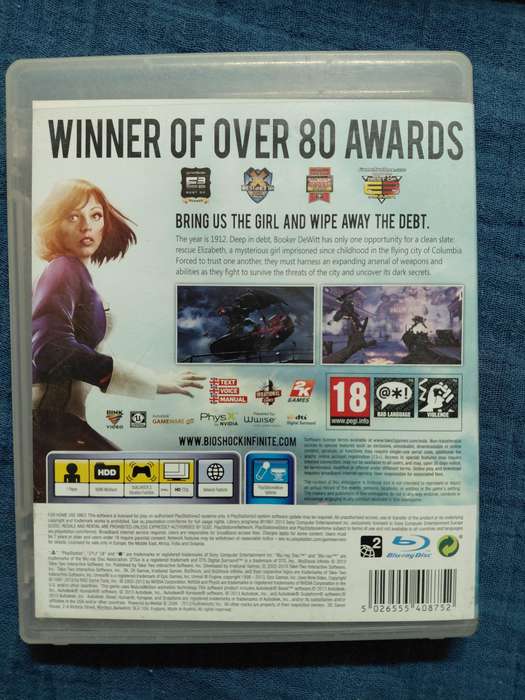 Bioshock Infinite PlayStation 3 (PAL)