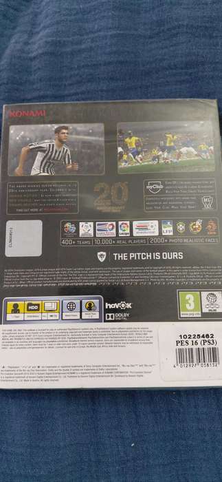 Pro Evolution Soccer 2016 (Sealed) PlayStation 3 (PAL)