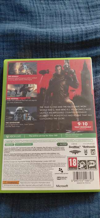 Wolfenstein The New Order Xbox 360 (PAL)