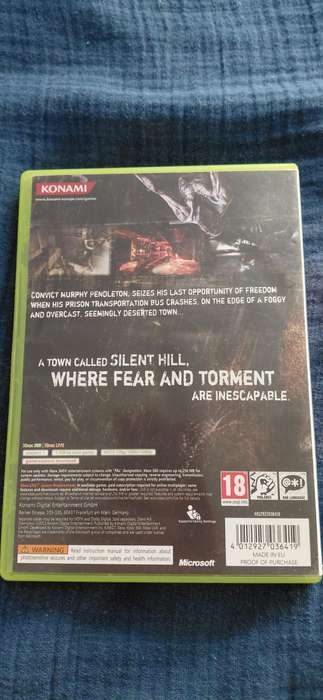 Silent Hill Downpour Xbox 360 (PAL)