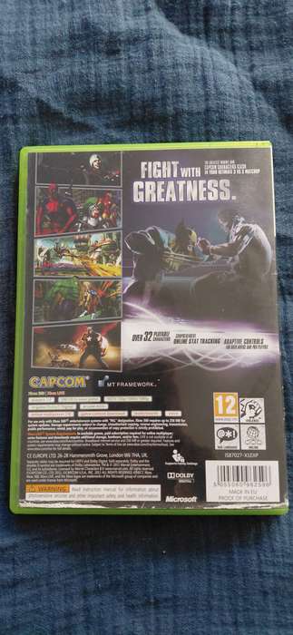 Marvel vs Capcom 3 Xbox 360 (PAL)