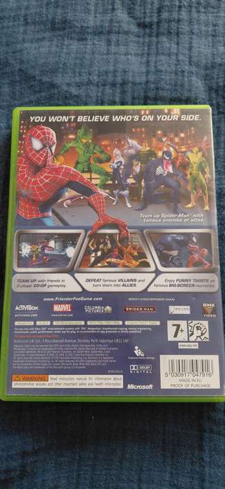 Spiderman Friend or Foe Xbox 360 (PAL)