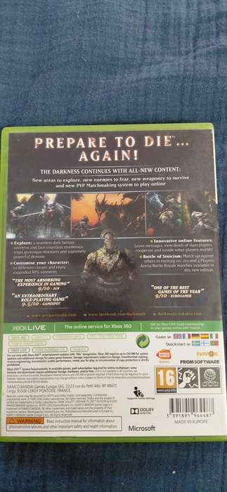 Dark Souls Prepare to Die Edition (Xbox 360)