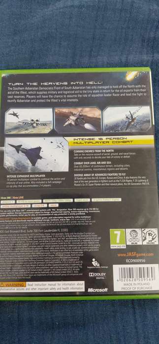 JASF Janes Advanced Strike Fighters (Xbox 360)