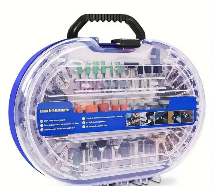  276pcs Rotary Tool Accessories Kit  Complete Set for Precision Work!