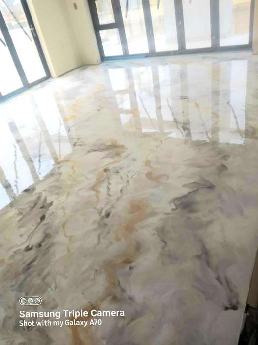 Epoxy floor per square M ²