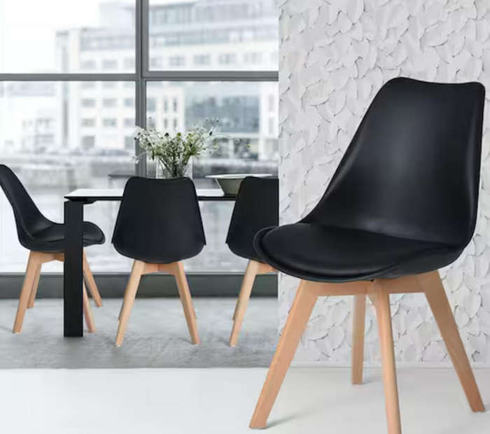 Modern Wooden Leg Chair