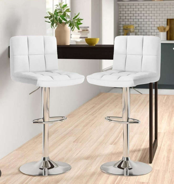 Soft Bar Stool Leather Kitchen Chair - Secondhand/Demo Unit!!!!