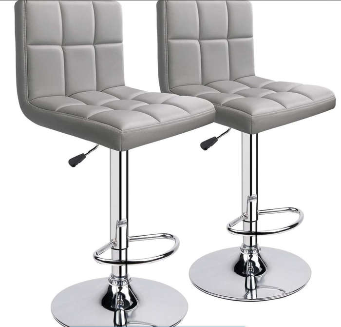 Faux Leather Kitchen Breakfast / Bar Stool