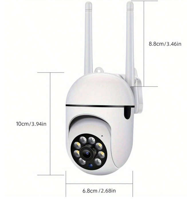 5G WIFI Smart Camera Rotatable Wireless Motion Detector Security Camera