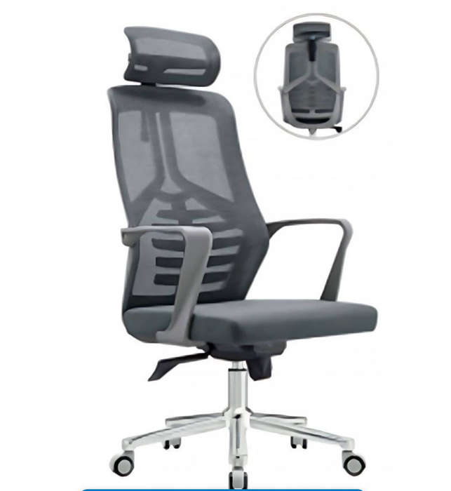 Office Chairs - Mesh High Back Swivel with Headrest - Secondhand/Demo Unit!!!!!