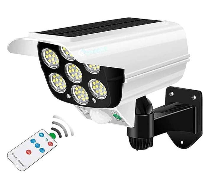 Solar Security Dummy Camera Light With Remote