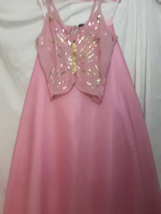 EVENING DRESS AND HANDBAG