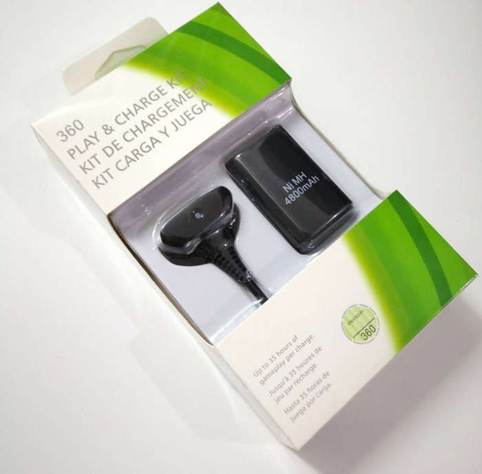 Xbox 360 battery pack