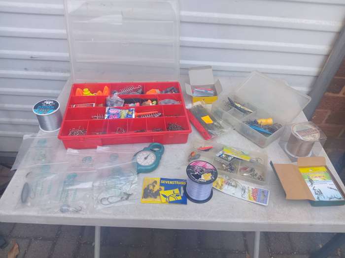 Assorted fishing equipment
