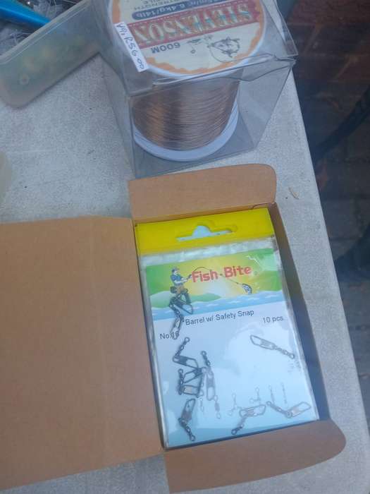 Assorted fishing equipment