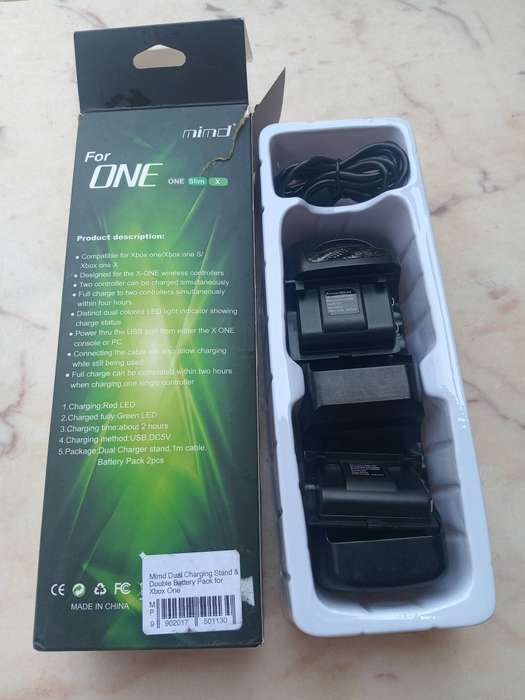 Xbox one dual shock charger