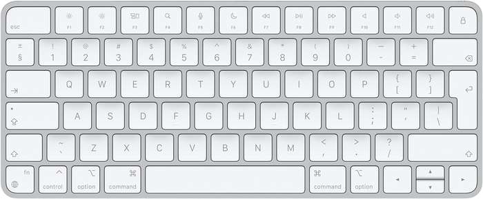 Apple Magic Keyboard: wireless, rechargeable. Works with Macs, iPad or iPhone, International English