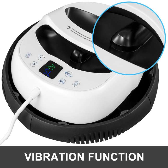 VEVOR 30×25cm Mini Portable Heat Press  1KW, Touchscreen & Vibration Function