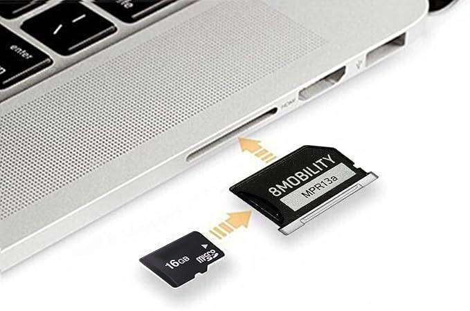  Micro SD Adapter Storage for MacBook Pro Retina A1425 / A1502 / A1398  Expand Your Mac's Storage