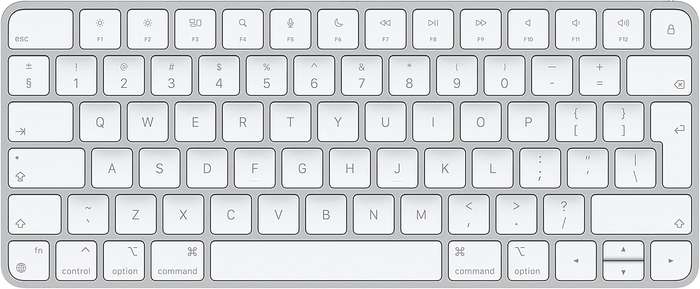 Apple Magic Keyboard: wireless, rechargeable. Works with Macs, iPad or iPhone, International English