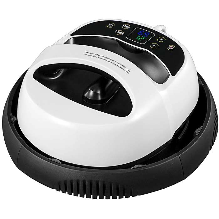 VEVOR 30×25cm Mini Portable Heat Press  1KW, Touchscreen & Vibration Function