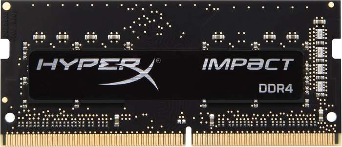 Kingston HyperX Impact 4GB DDR4-2400MHz SO-DIMM Laptop RAM  CL14