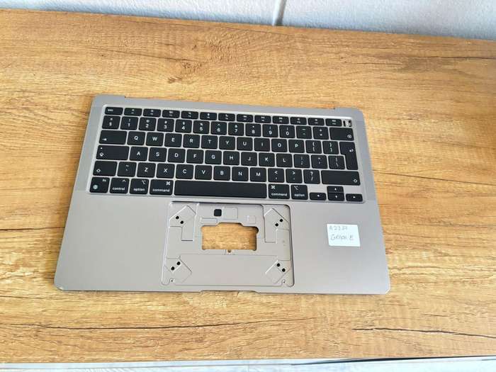 MacBook Air 13" (A2337, Late 2020  M1) Upper Case with Keyboard  Dark Grey (Used, Grade B)