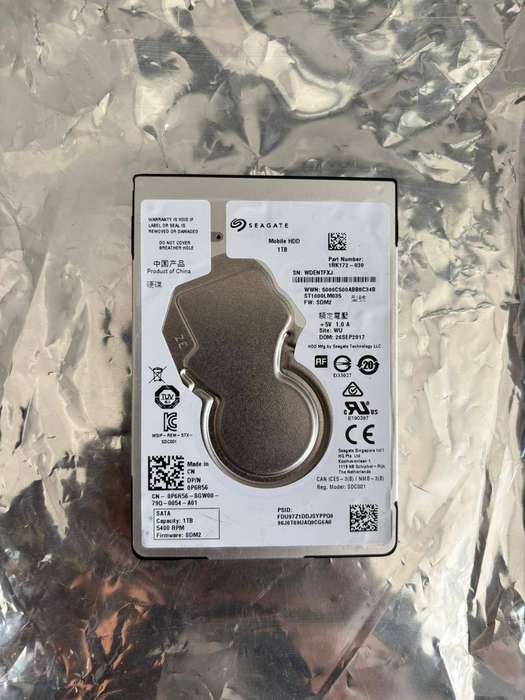 Seagate Mobile HDD 1TB  ST1000LM035  Used Like New