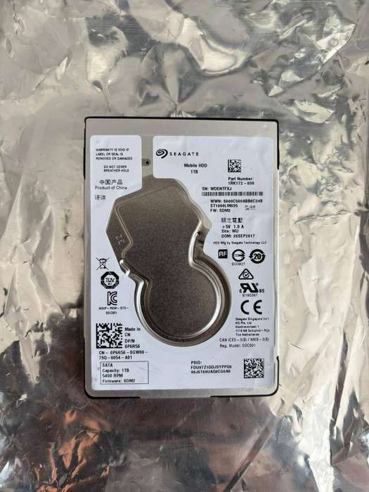 Seagate Mobile HDD 1TB  ST1000LM035  Used Like New
