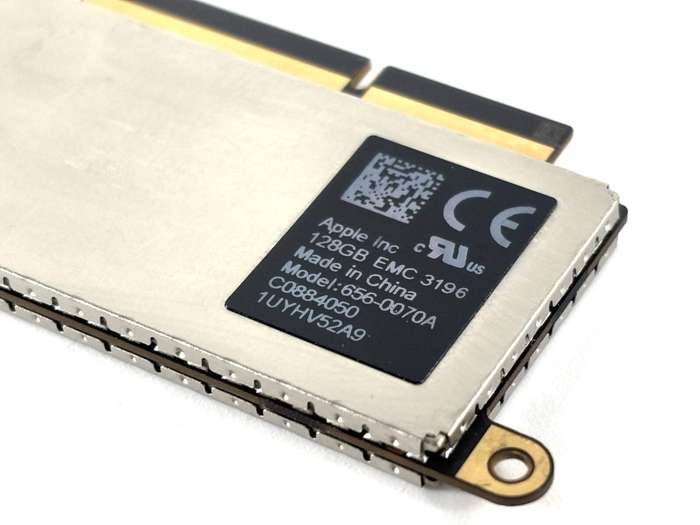  Genuine Original Apple 128GB SSD  For MacBook Pro 13" A1708 (2016 & 2017)  macOS Monterey