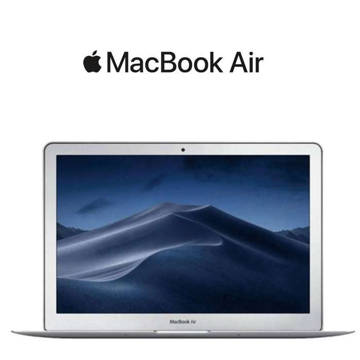 2017 Apple MacBook Air 13.3" Core i5 8GB RAM 128GB SSD Silver MQD32LL/A