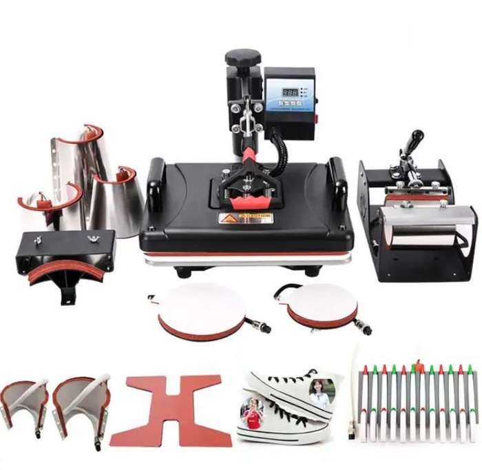  10-in-1 Heat Press Machine The Ultimate All-in-One Sublimation Printing Solution!