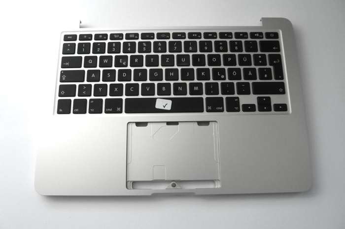 Top Case Keyboard for MacBook Pro 13" Retina A1502 (Late 2013/2014) - Grade A